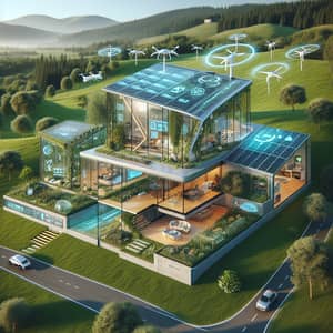 Futuristic Eco-Friendly House Design | Technology & Sustainability