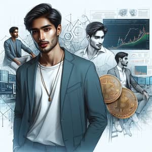 Successful South Asian Cryptocurrency Entrepreneur: Wealth and Expertise