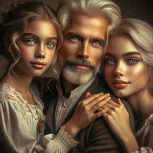 Heartwarming Family Portrait | Emotional Studio Photography