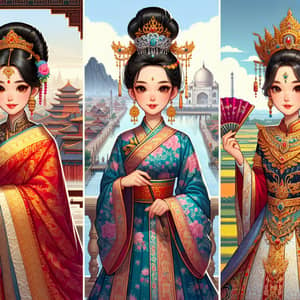 Disney Princesses in Asia: South Asian, East Asian & Southeast Asian Characters