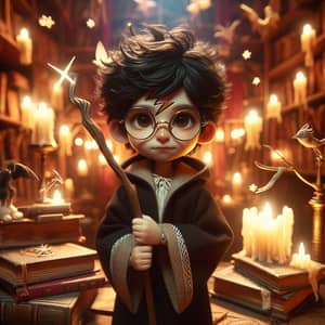 Explore the Magical World of the Boy with Round Glasses