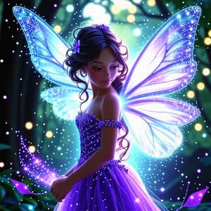 Enchanting Fairy in Mystical Forest | Ethereal Magic
