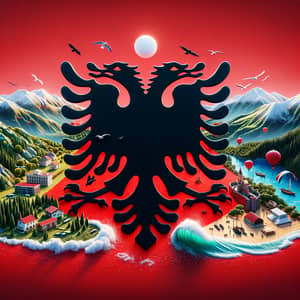 Explore the Beauty of Albania | Mountains, Beaches & Flag