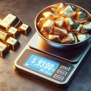 Calculation of Used Gold Value: 100g at Current Rates