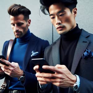 The Shark and an East-Asian Man: Smartphone Focus