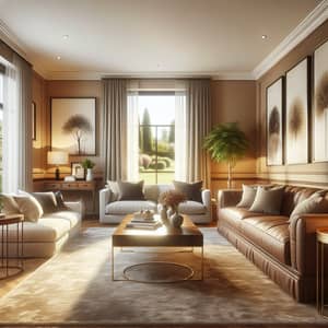 Cozy Living Room Decor: Spacious, Inviting & Elegant