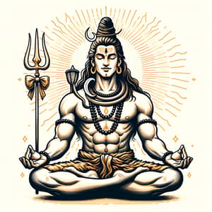 Lord Shiva | Meditation, Trident & Blissful Aura