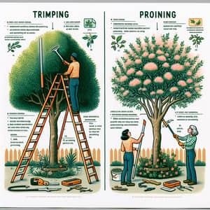 Tree Care: Trimming vs. Pruning Guide