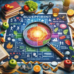 Blueprint for Healthy Living: Balanced Diet, Exercise, Mental Health & Lifestyle Changes