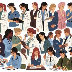 Diverse Range of Women in Professions | Multifaceted Careers