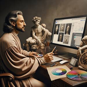 Michelangelo: Renaissance Artist Creating Elegant Websites