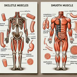 Skeletal Muscles vs Smooth Muscle: A Detailed Comparison