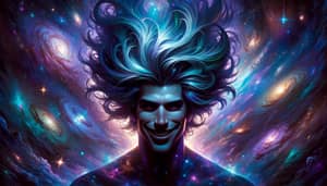Emperor Kayn | Cosmic Villain with Blue & Purple Hair