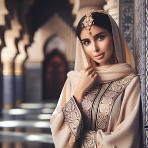 Saudi Arabian Woman: Traditional Beauty and Elegance