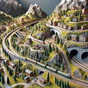 Detail-Oriented N Scale Model Train Layouts for Enchanting Displays