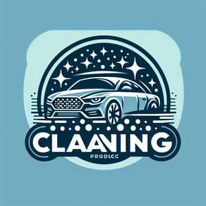 Car Cleaning Product Logo - Sparkling Design for All Car Owners