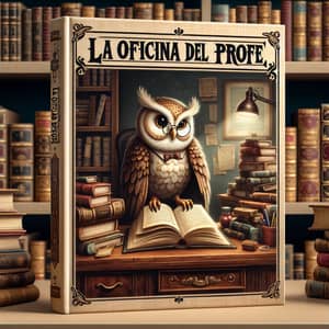 Scholarly Owl in 'La Oficina del Profe'