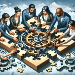 Corporate Rightsizing Team-Building Puzzle | Precision & Efficiency