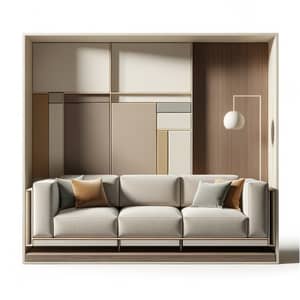 Modern Sofa Design: Sleek & Minimalist | Earth Tones & Functional Style