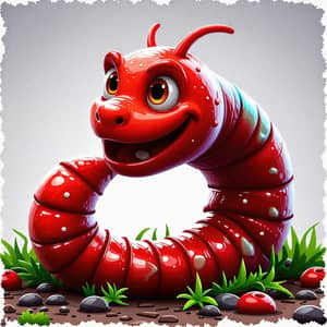 Cute & Funny Cartoon Worm: Worms Armagedon Style