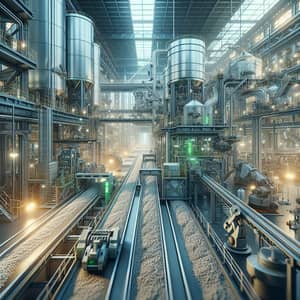 Industrial Futuristic Biofuel Pellet Production Lines
