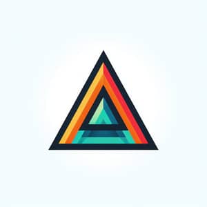 Sharp Triangle Logo Design | Geometric Logo Creation