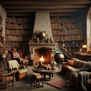 Magical Living Room | Wizarding World Vibes