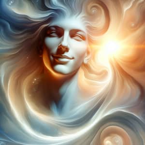 Divine Being Radiating Peace and Love | Heavenly Smile