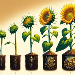 Sunflower Growth Stages: From Seed to Bloom in Pictures