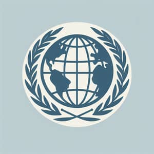 Global Cooperation and Unity Symbol - UN Logo