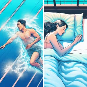 Swimming vs Sleep: Choose Your Preferred Activity