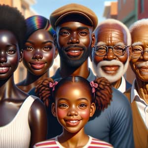 Beautiful Black People in Diverse Skin Tones