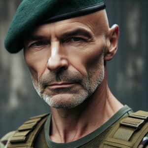French Mercenary | Veteran Soldier with Green Beret