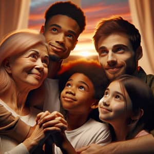 Heartwarming Family Scene of Gratitude, Respect & Unity | Bright Future