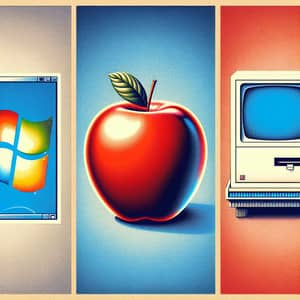Windows vs Apple vs Microsoft: Tech Giants Depicted
