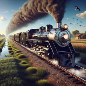 Classic Train from 1930: A Journey Through Time