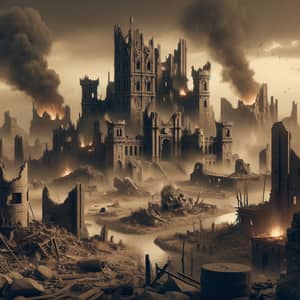 Bombed Kingdom: A Somber Ruin