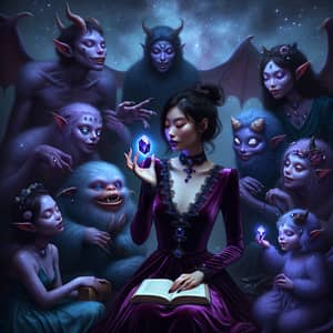Gothic Fantasy: Unique Friendship with Ethereal Demons