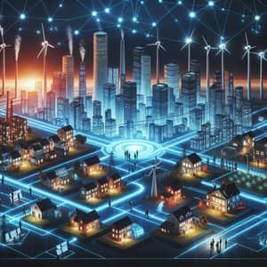 Future Smart Grid System with Cityscape and Diverse Group