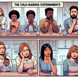 Dilemma of Child-Rearing Experiments in Comics