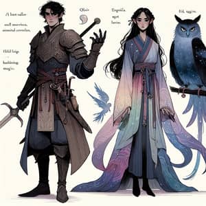 Fourth Wing Characters: Warrior, Mage, and Mystical Creature