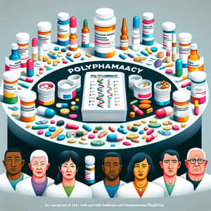 Polypharmacy in People with Intellectual Disabilities - Visual Illustration