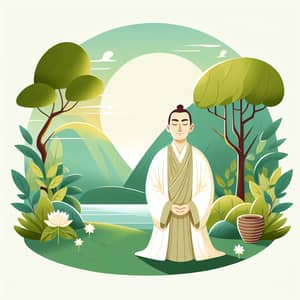 Serene Spiritual Mentor | Growth and Wisdom Inspiration
