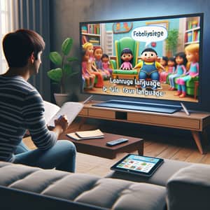 Learn a Foreign Language Through Children's TV Channel