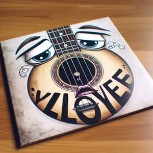 Sad Guitar Album Cover | Your Love Artwork Design