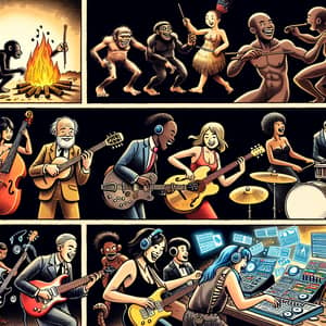 Evolution of Music: From Primitive Instruments to Electronic Beats
