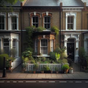 Victorian Terraced House in London | Charming Brown Brickwork
