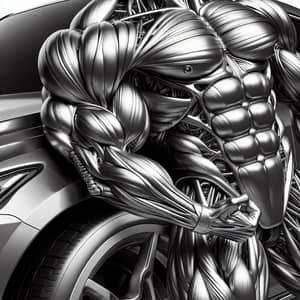 Muscular Physique Inspired Vehicle | Strong Body Aesthetics