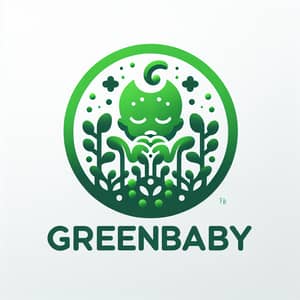 GreenBaby Logo Design | Microgreens Concept | Green Design