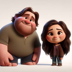 Pixar-Style Best Friends: A Heartwarming Animation